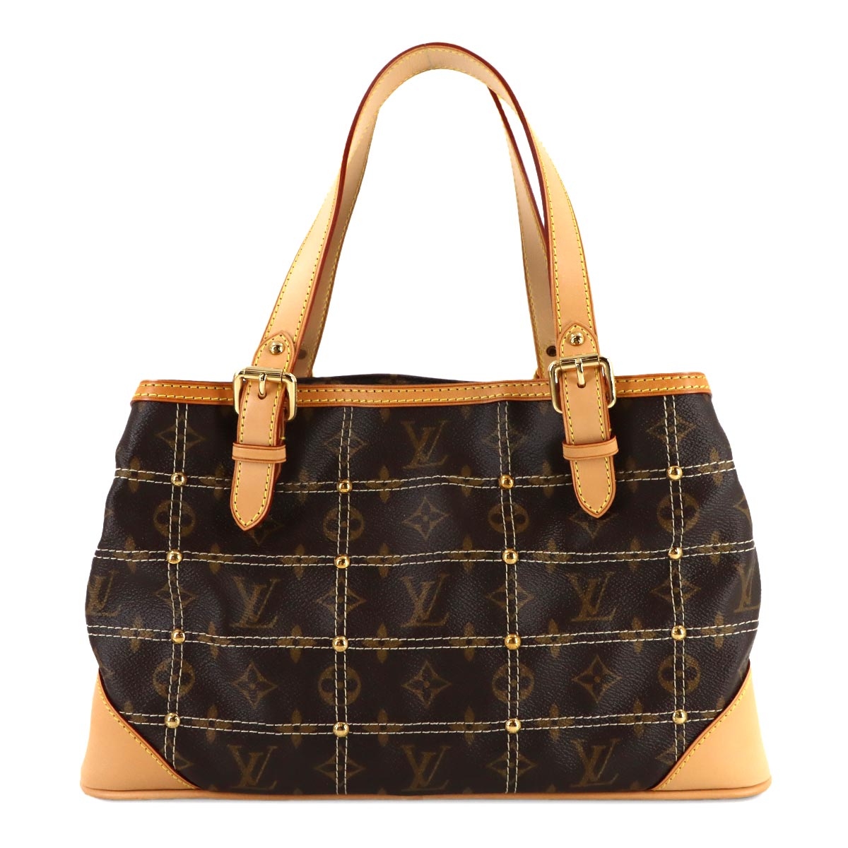 Monogram Rivette Tote Bag Brown M40140 Purse