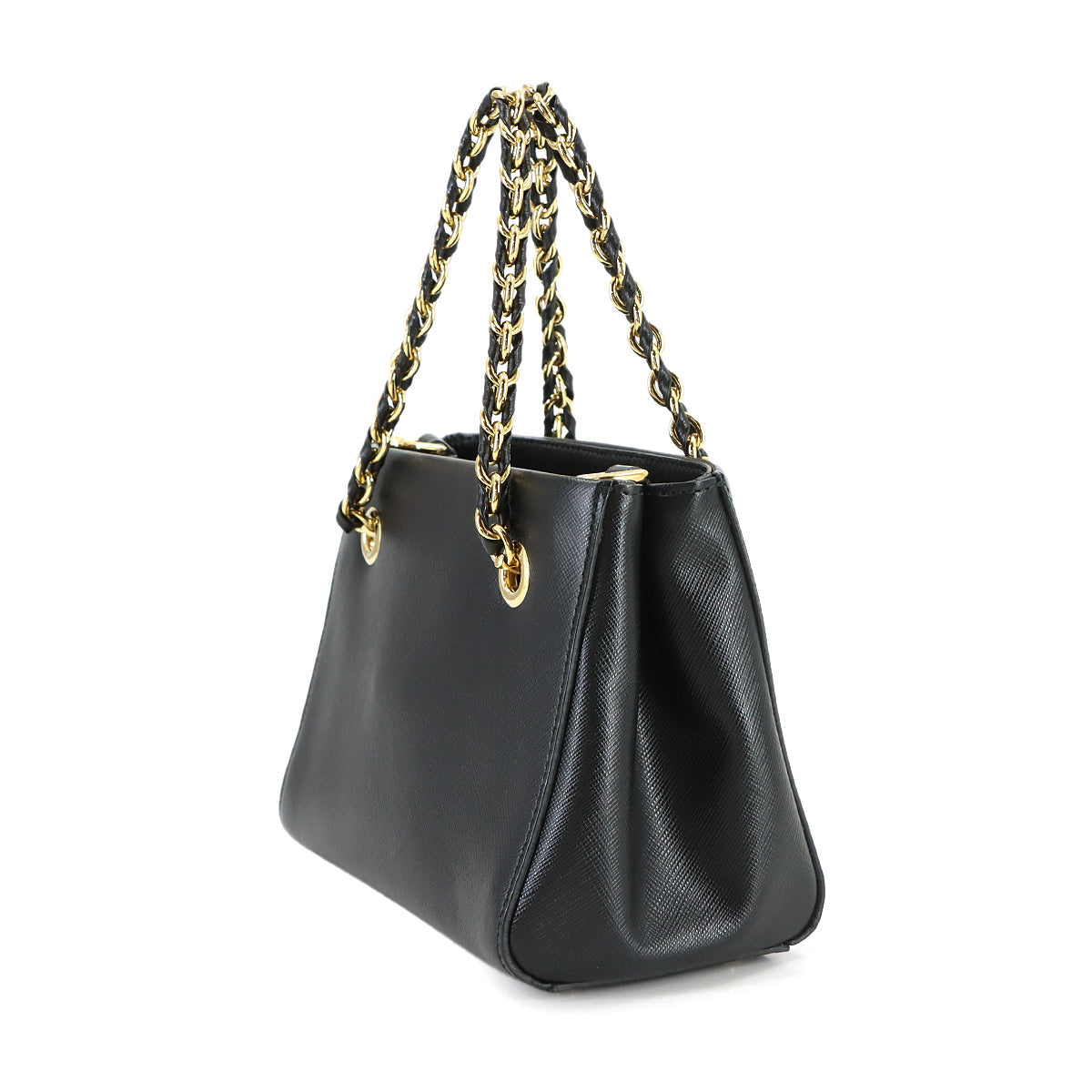 Vara Hand Shoulder Bag Leather Black 21G191