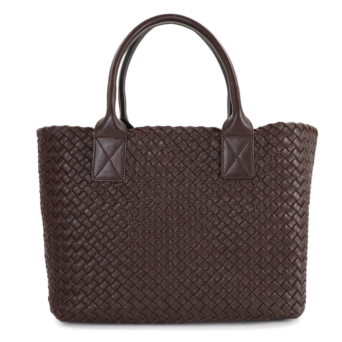 Intrecciato Cabat PM Tote Bag Leather Brown 141498