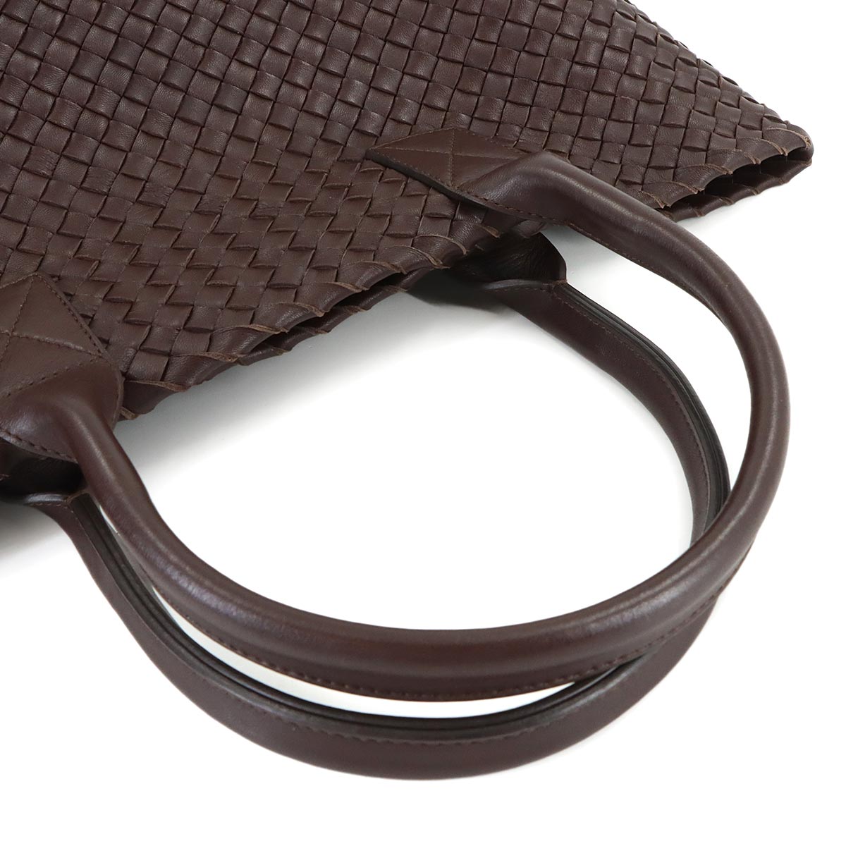 Intrecciato Cabat PM Tote Bag Leather Brown 141498