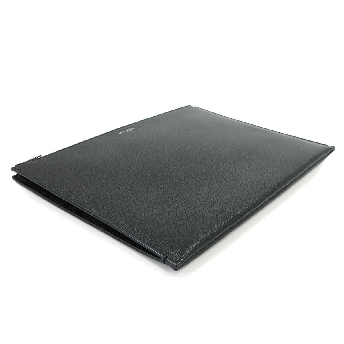 Clutch Bag Leather Black 397294 Purse