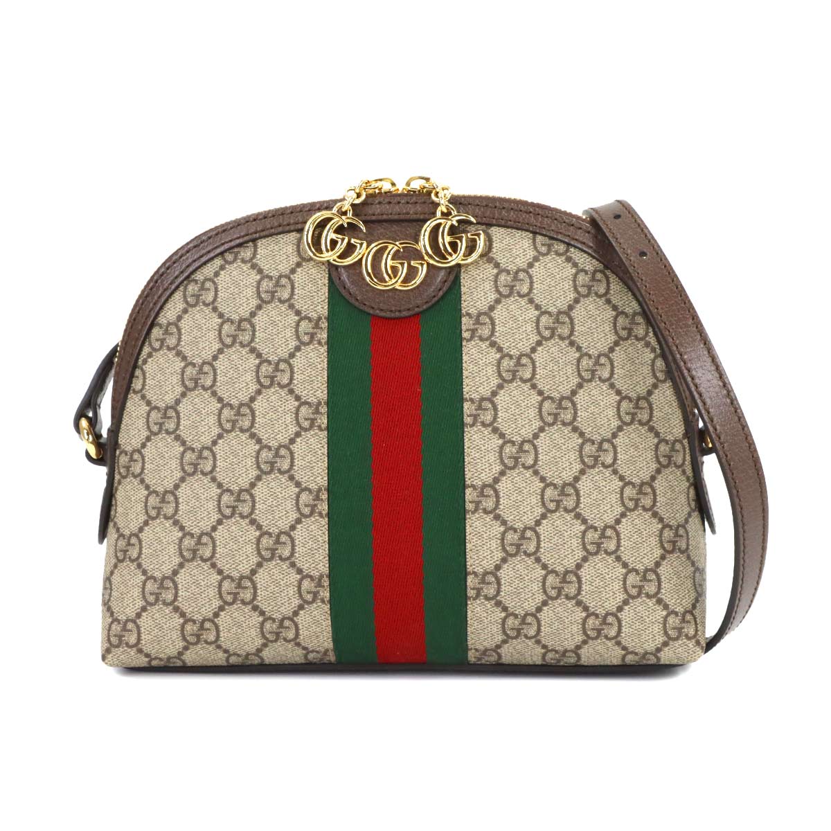 Ophidia GG Shoulder Bag GG Supreme Canvas Leather 499621