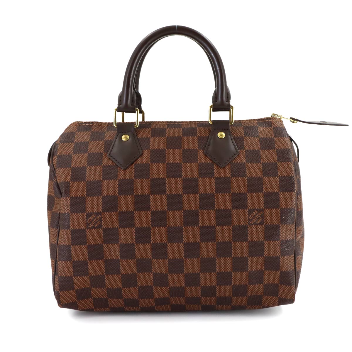 Damier Speedy 25 Hand Bag Ebene N41365 Brown Purse