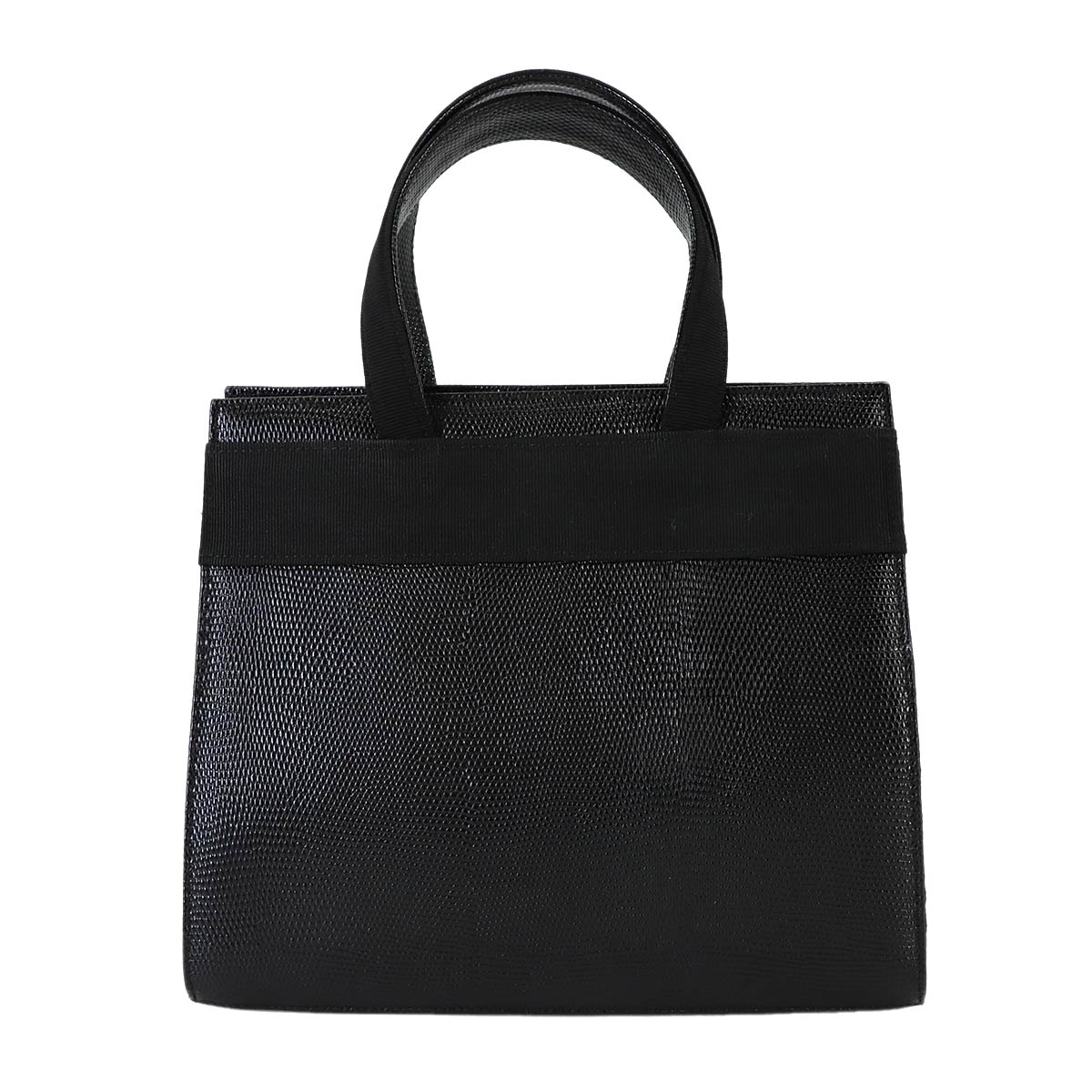 Vara 2way Hand Shoulder Bag Leather Black Purse