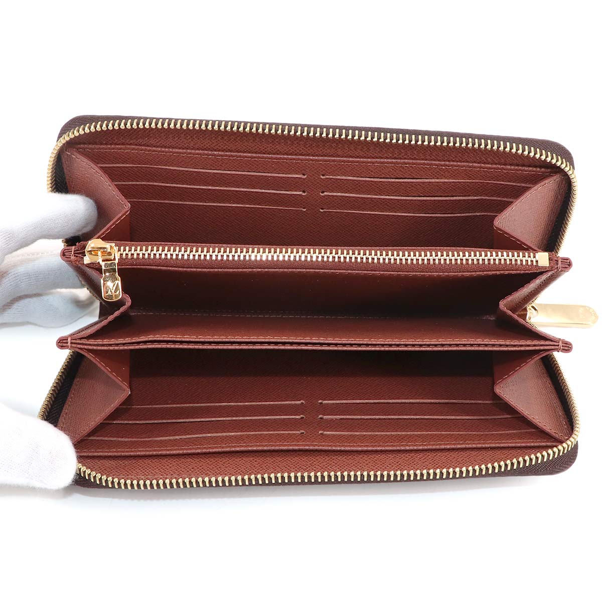 Monogram Zippy Wallet Brown M42616 Purse