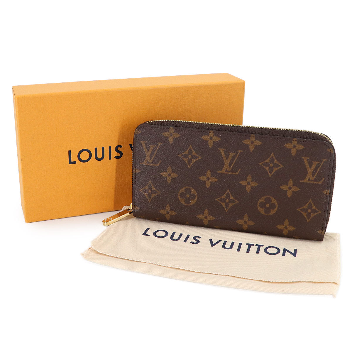 Monogram Zippy Wallet Brown M42616 Purse