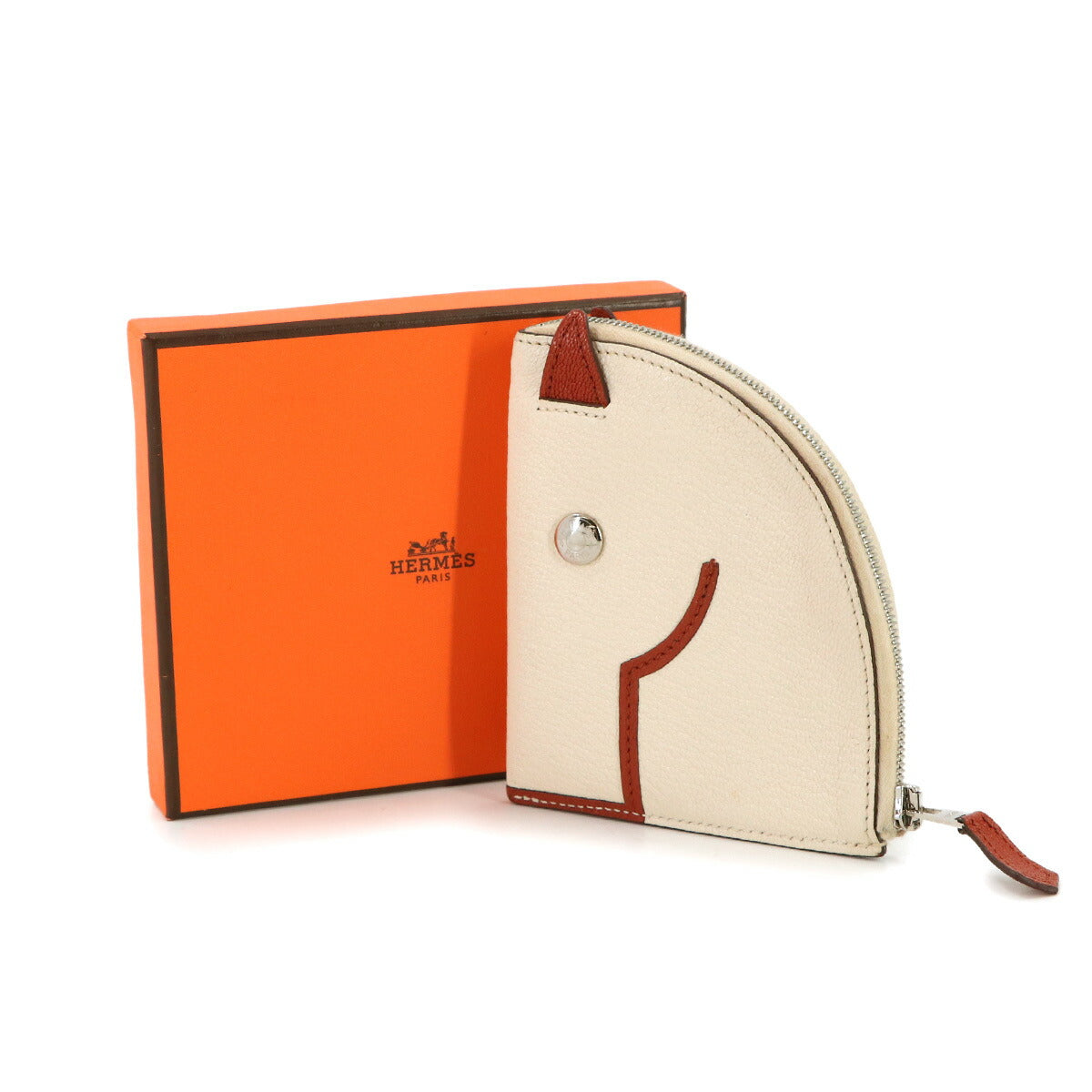 Paddock Coin Purse Chevre Nata Cuivre Purse