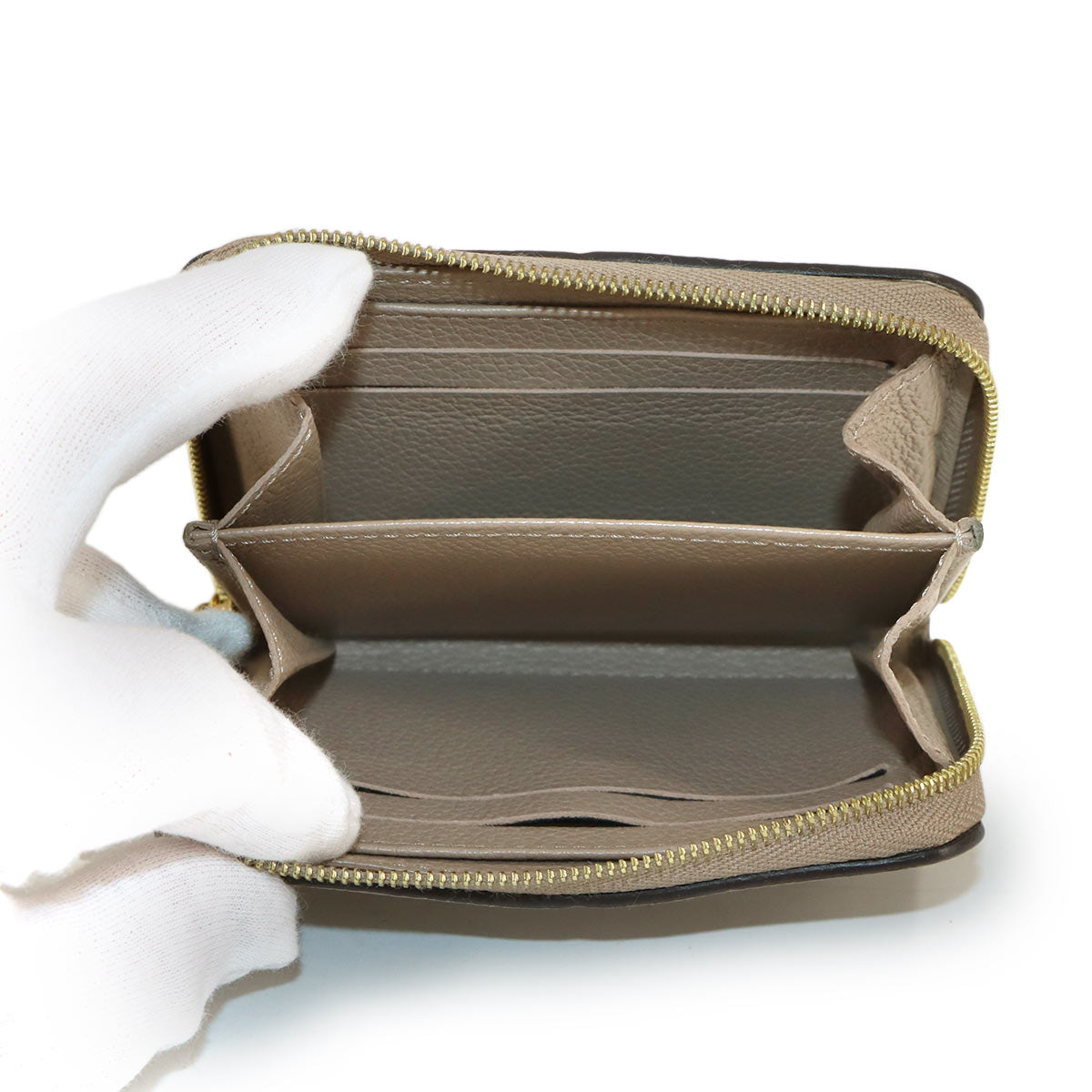 Monogram Empreinte Zippy Coin Purse Tourterelle M68696