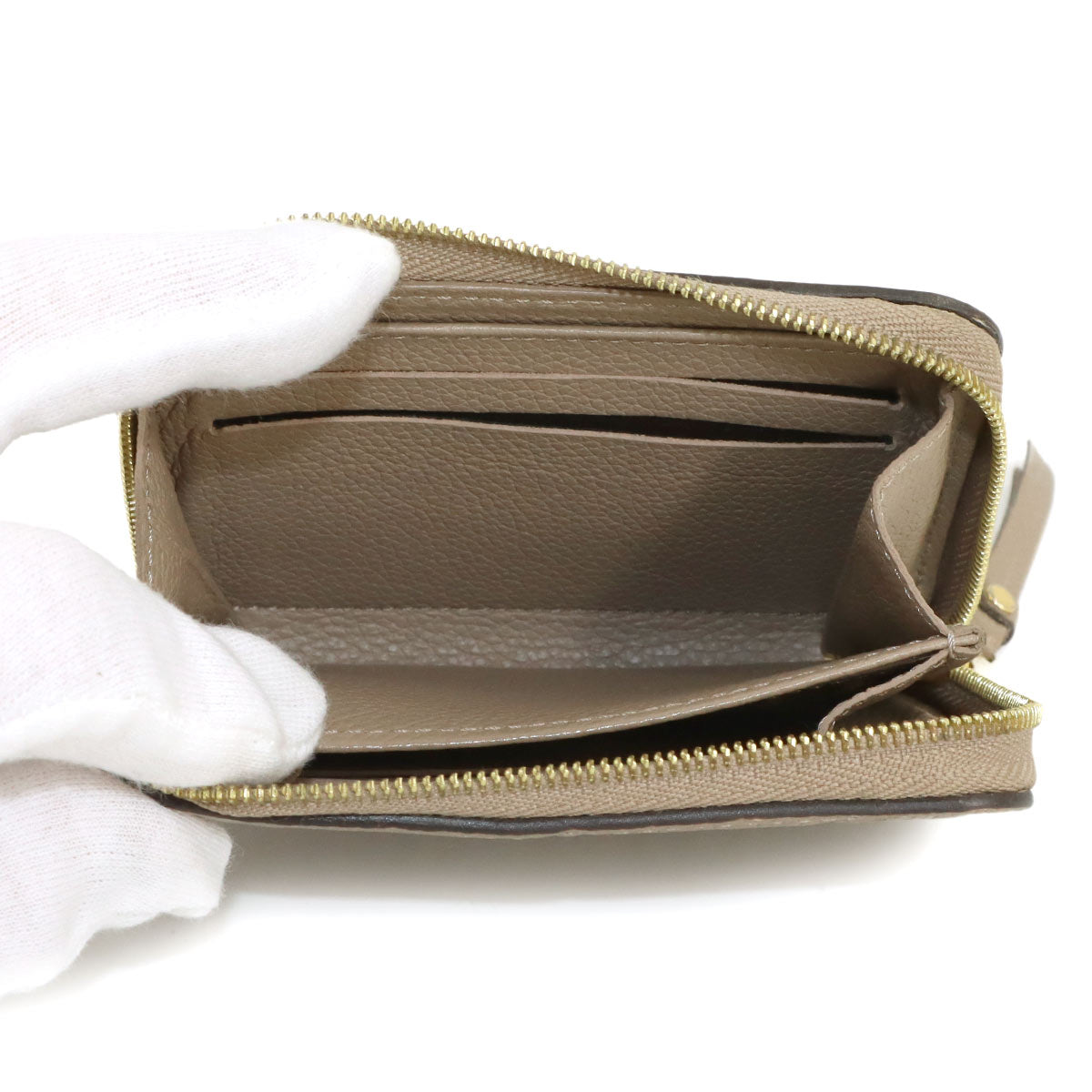 Monogram Empreinte Zippy Coin Purse Tourterelle M68696