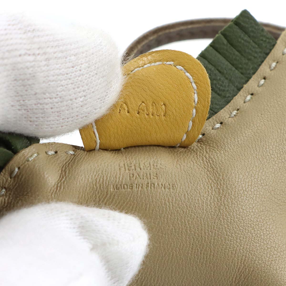 Rodeo PM Bag Charm Agneau Milo Trench Canopee Curry