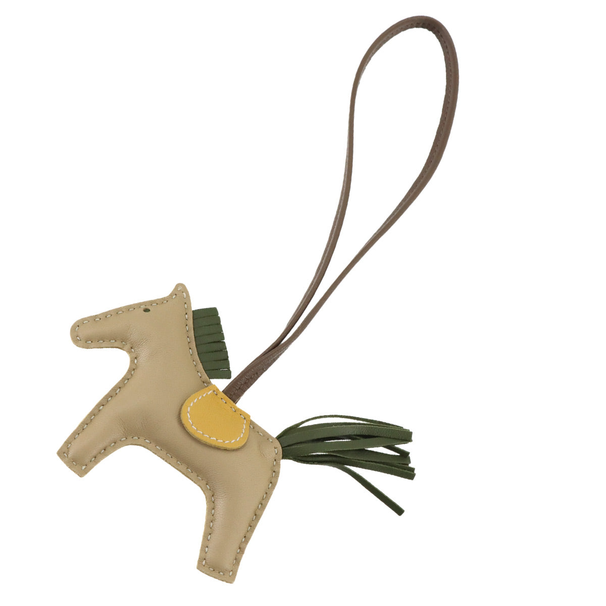 Rodeo PM Bag Charm Agneau Milo Trench Canopee Curry