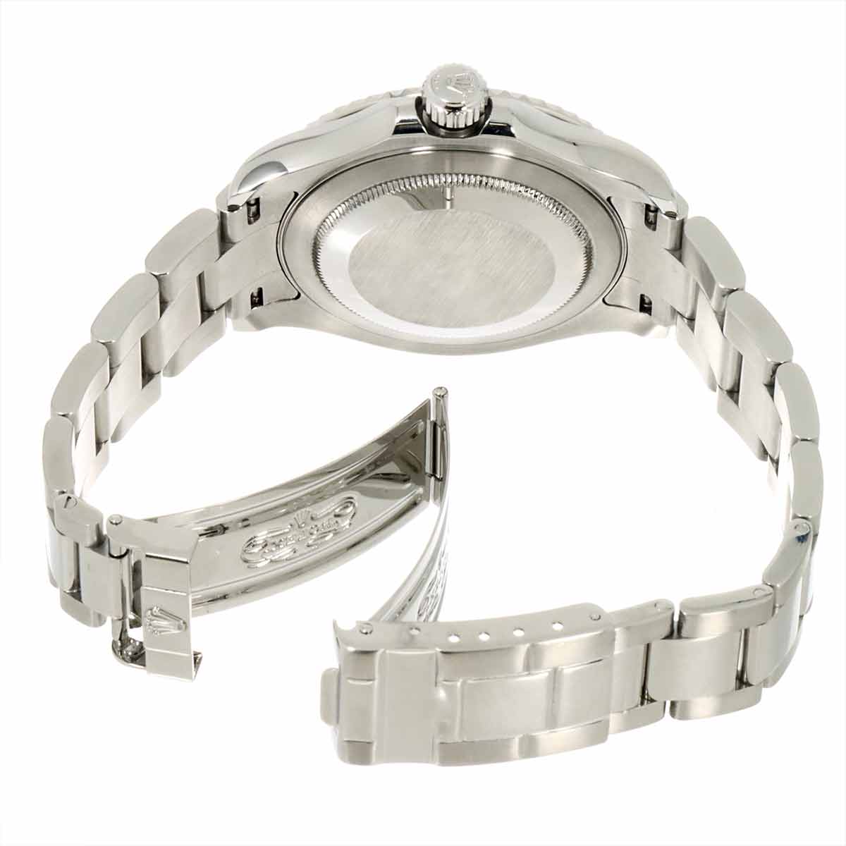 Yacht Master Rolesium 16622 Serial D Date PT Silver Dial
