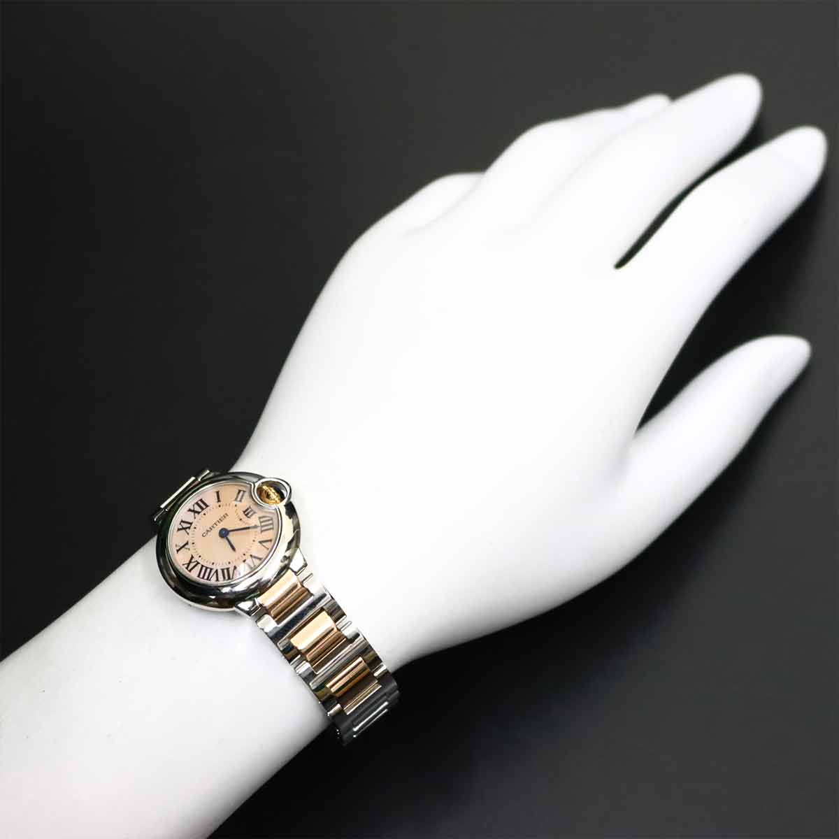 ballon bleu SM W6920034 Quartz PG Pink Shell Dial