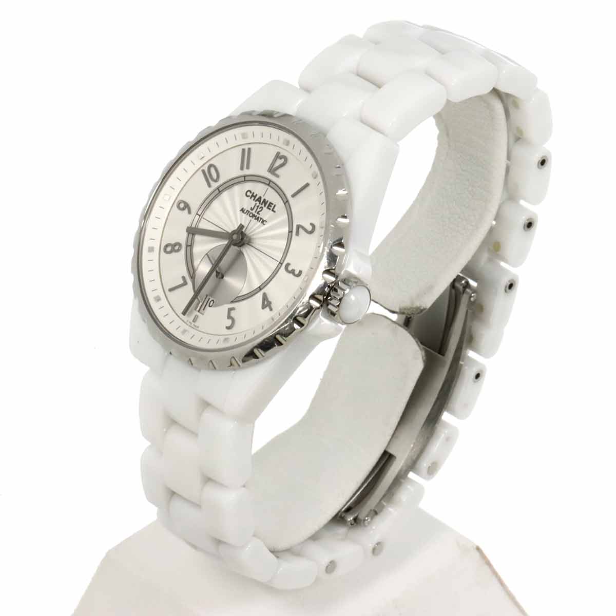 J12 365 3837 Date Automatic Silver Dial Mens Watch