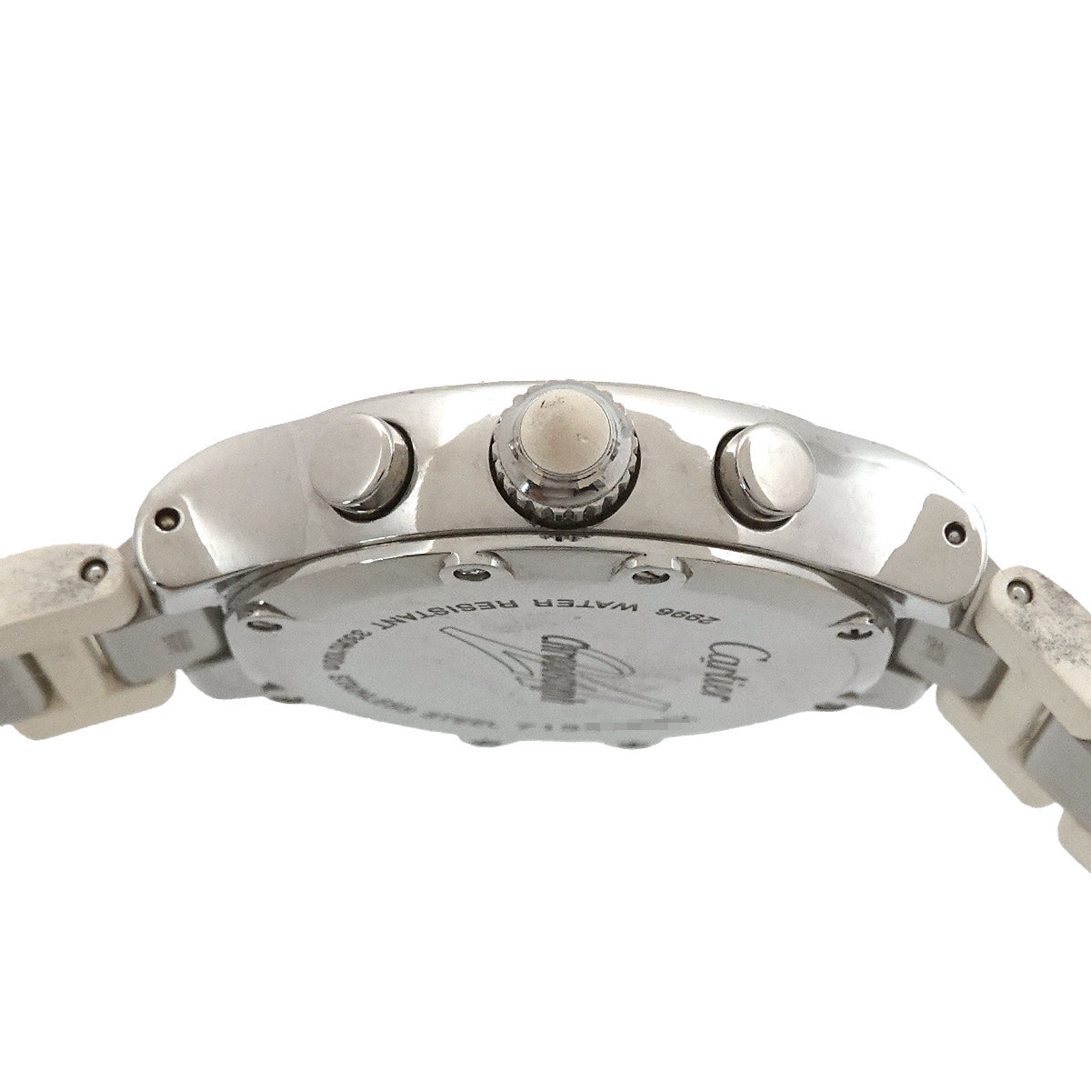 Must 21 Chronoscaph W10197U2 Quartz White Dial Ladies Watch