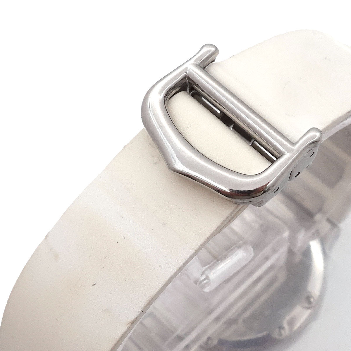 Must 21 Chronoscaph W10197U2 Quartz White Dial Ladies Watch