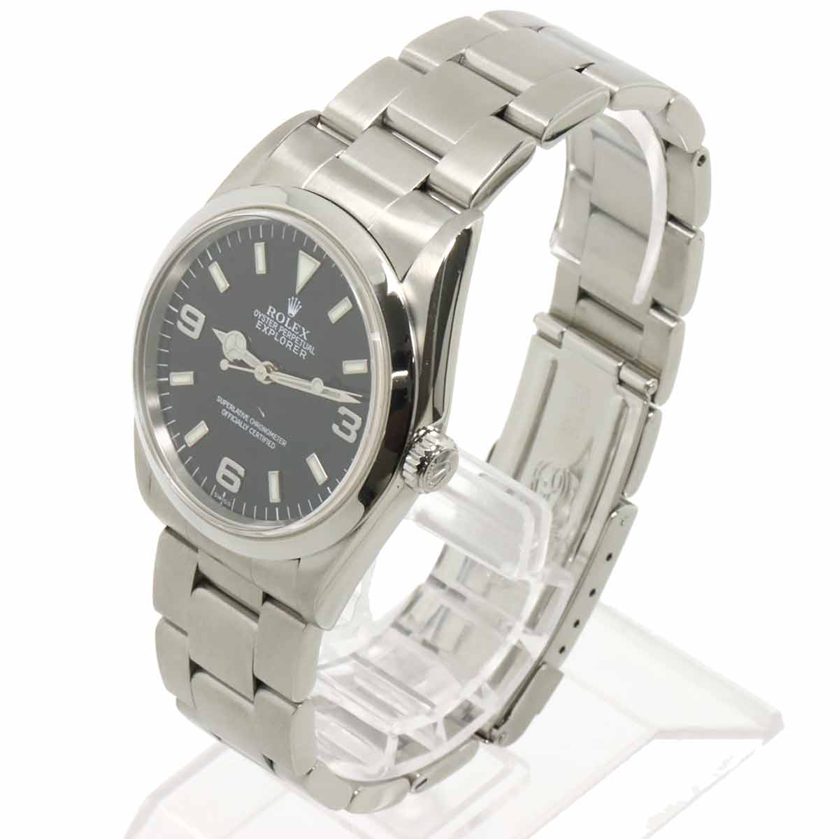 Explorer 1 14270 Serial A Automatic Black Dial Mens Watch