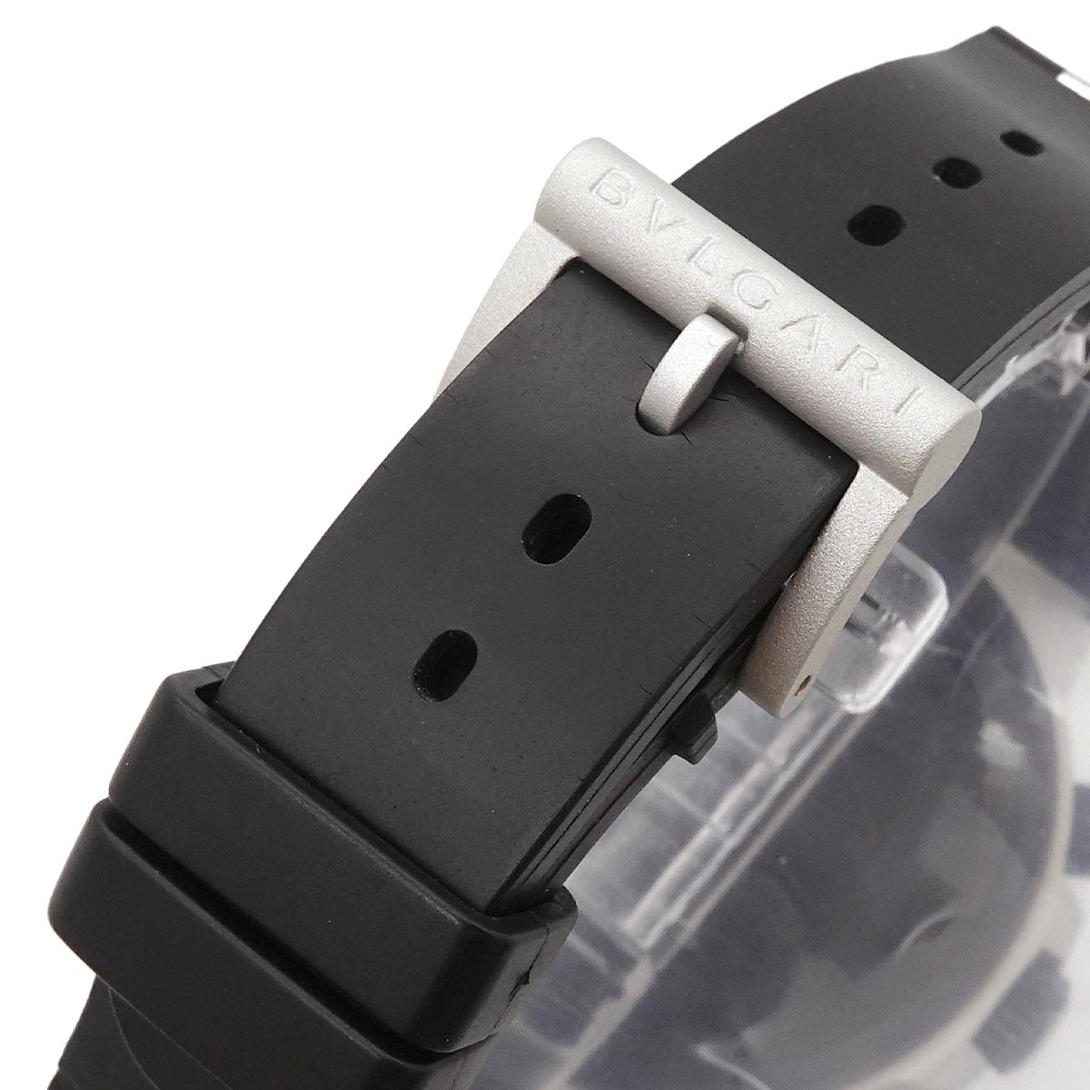 Aluminum AC44TA Chronograph Date Black Dial Mens Watch