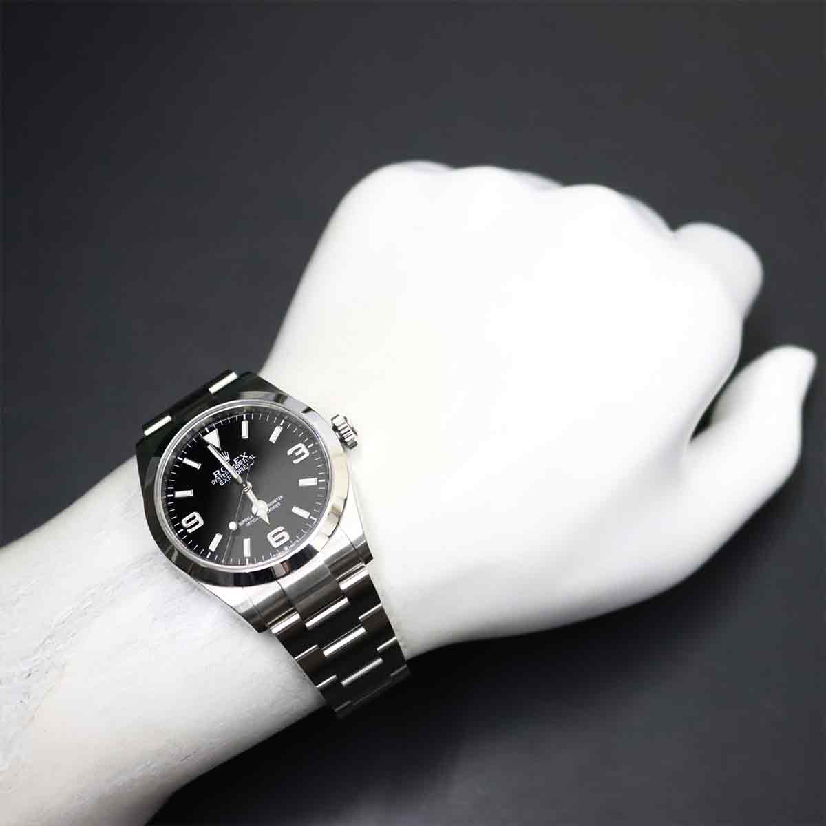 Explorer 1 40 224270 Serial Random Automatic Black Dial Mens