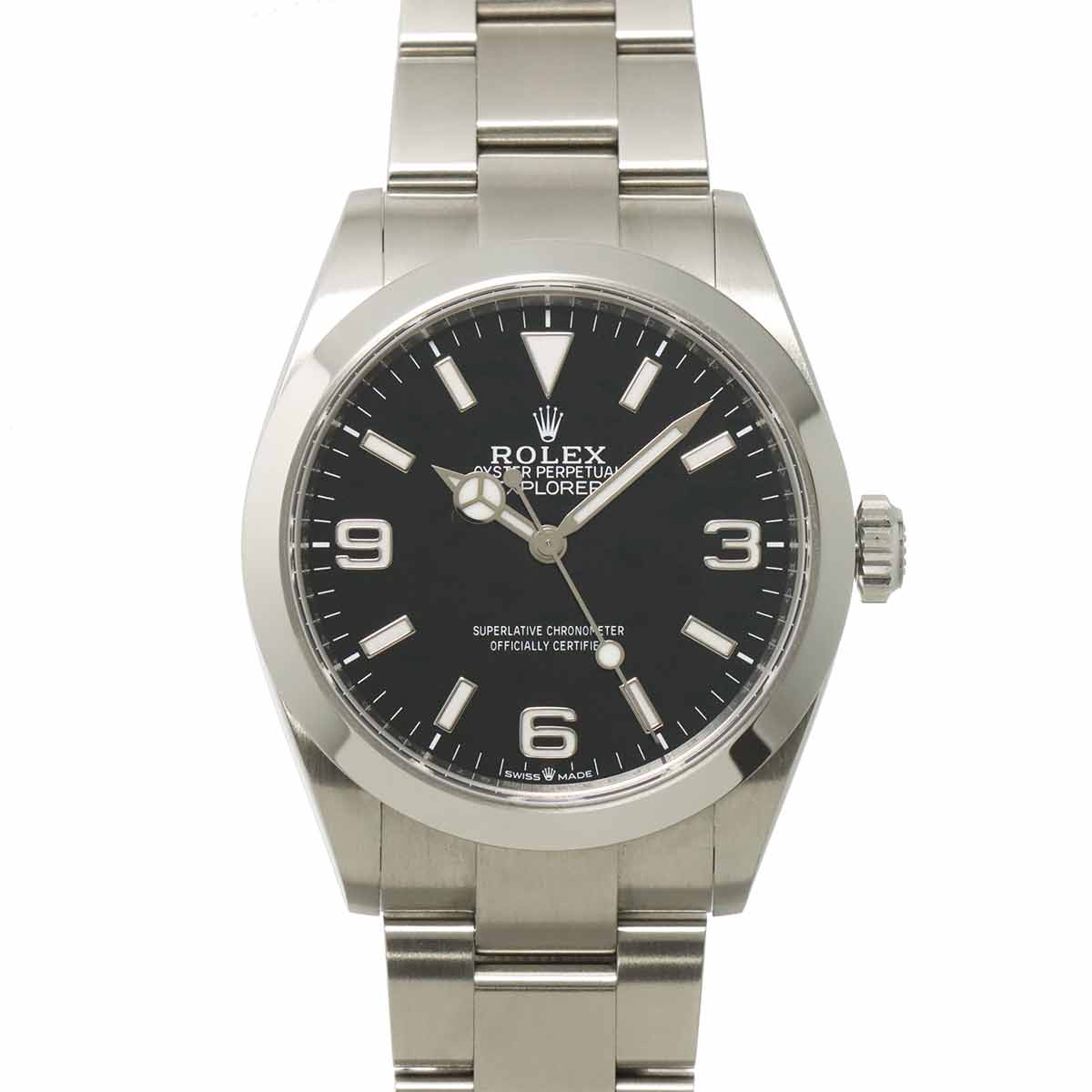 Explorer 1 40 224270 Serial Random Automatic Black Dial Mens