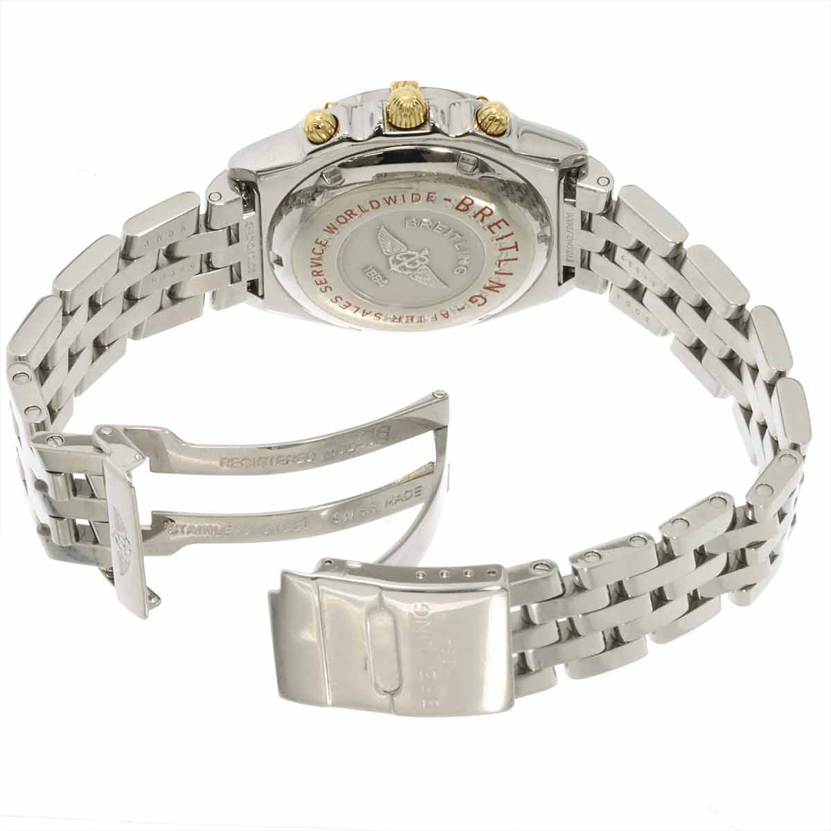 Chronomat Bicolour B13050.1 Chronograph Black Dial