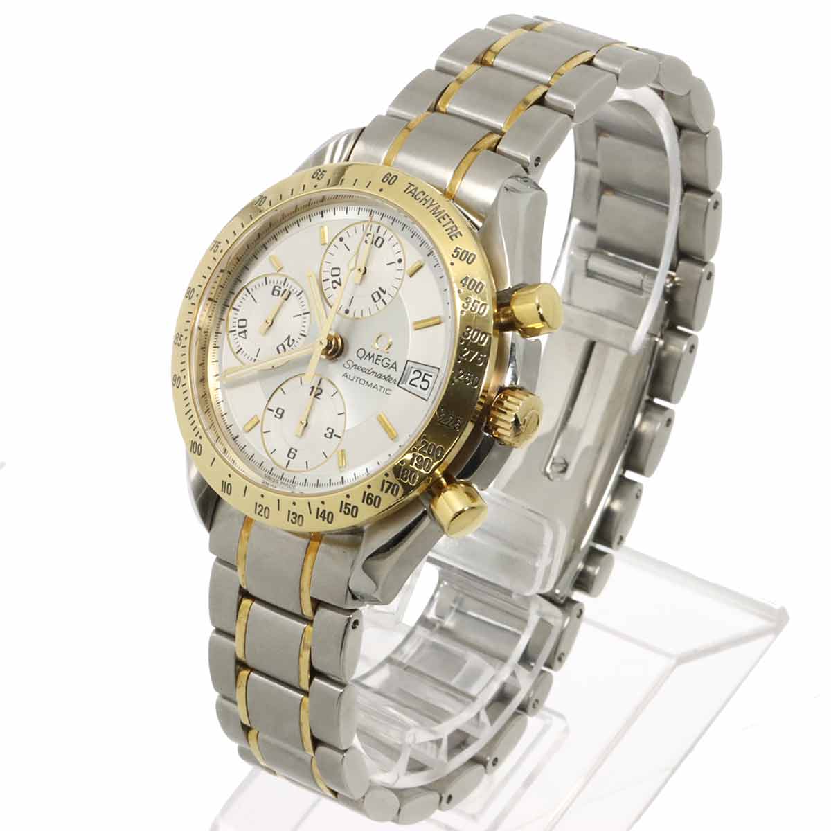 Speedmaster Date 3313.30 Yellow Gold Chronograph Automatic