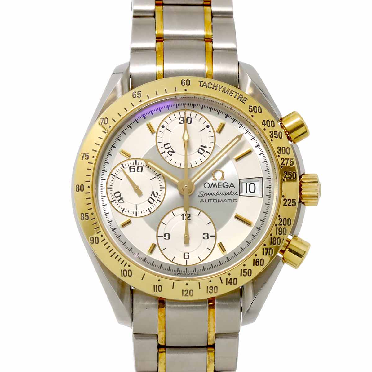Speedmaster Date 3313.30 Yellow Gold Chronograph Automatic