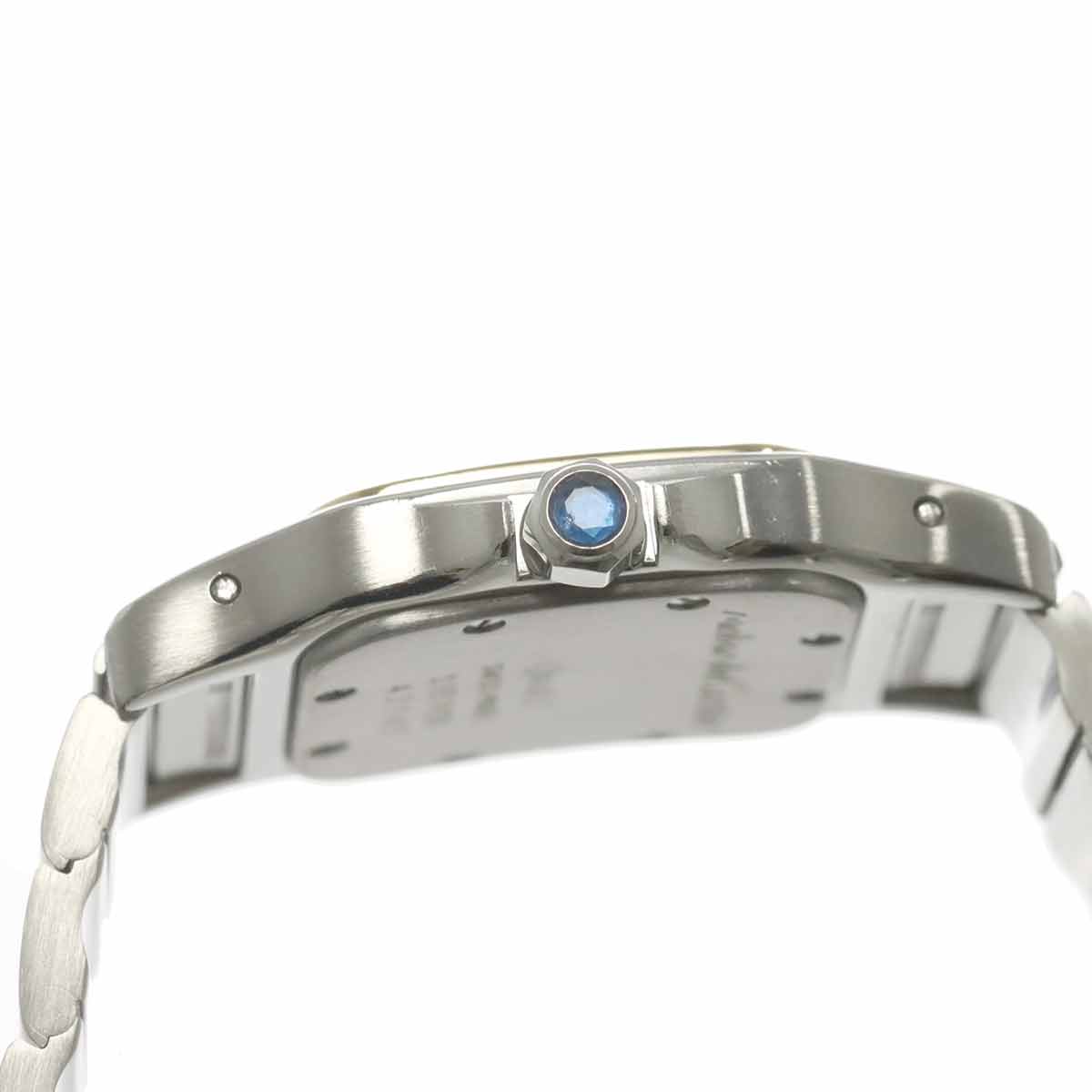Santos Galbee W20012C4 750 YG Cream Dial Ladies Watch