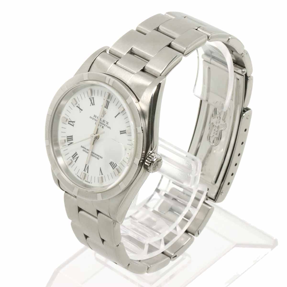 Oyster Perpetual Date 15210 Serial T Automatic White Dial