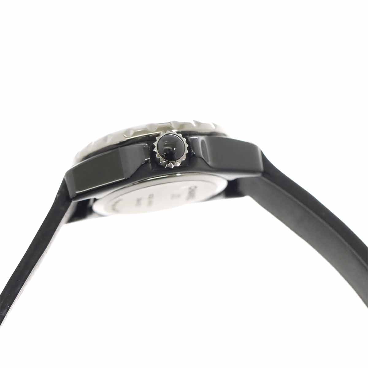 J12 XS H4663 Diamond Ceramic Quartz Black Dial Ladies Watch