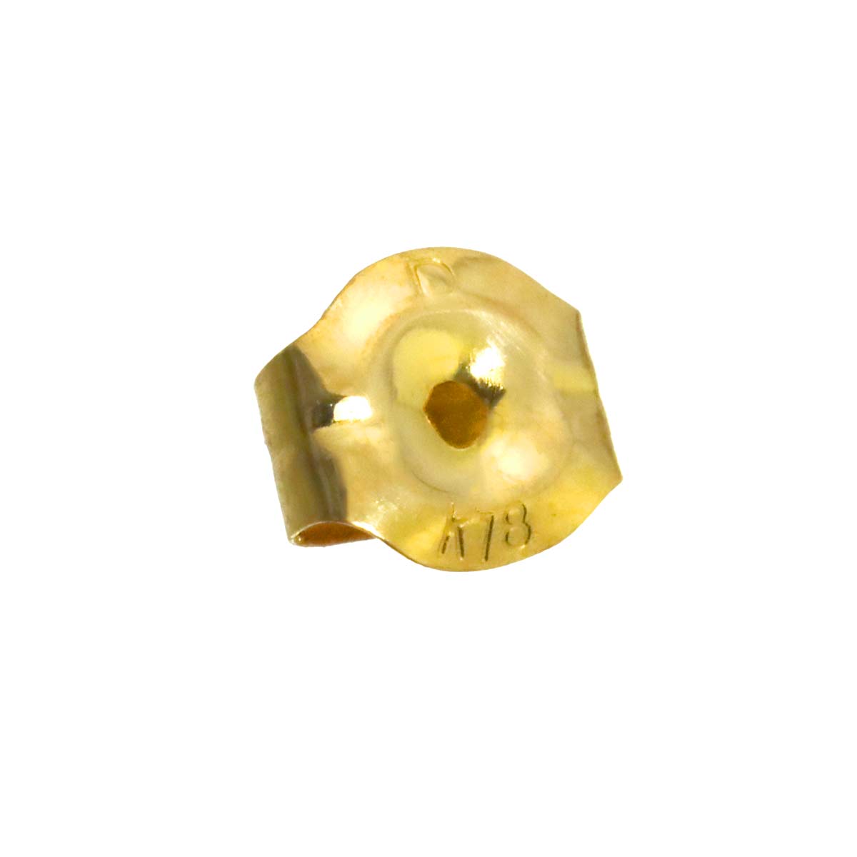 Diamond 0.31ct/0.31ct Earrings Pierced 18K YG Yellow Gold 750