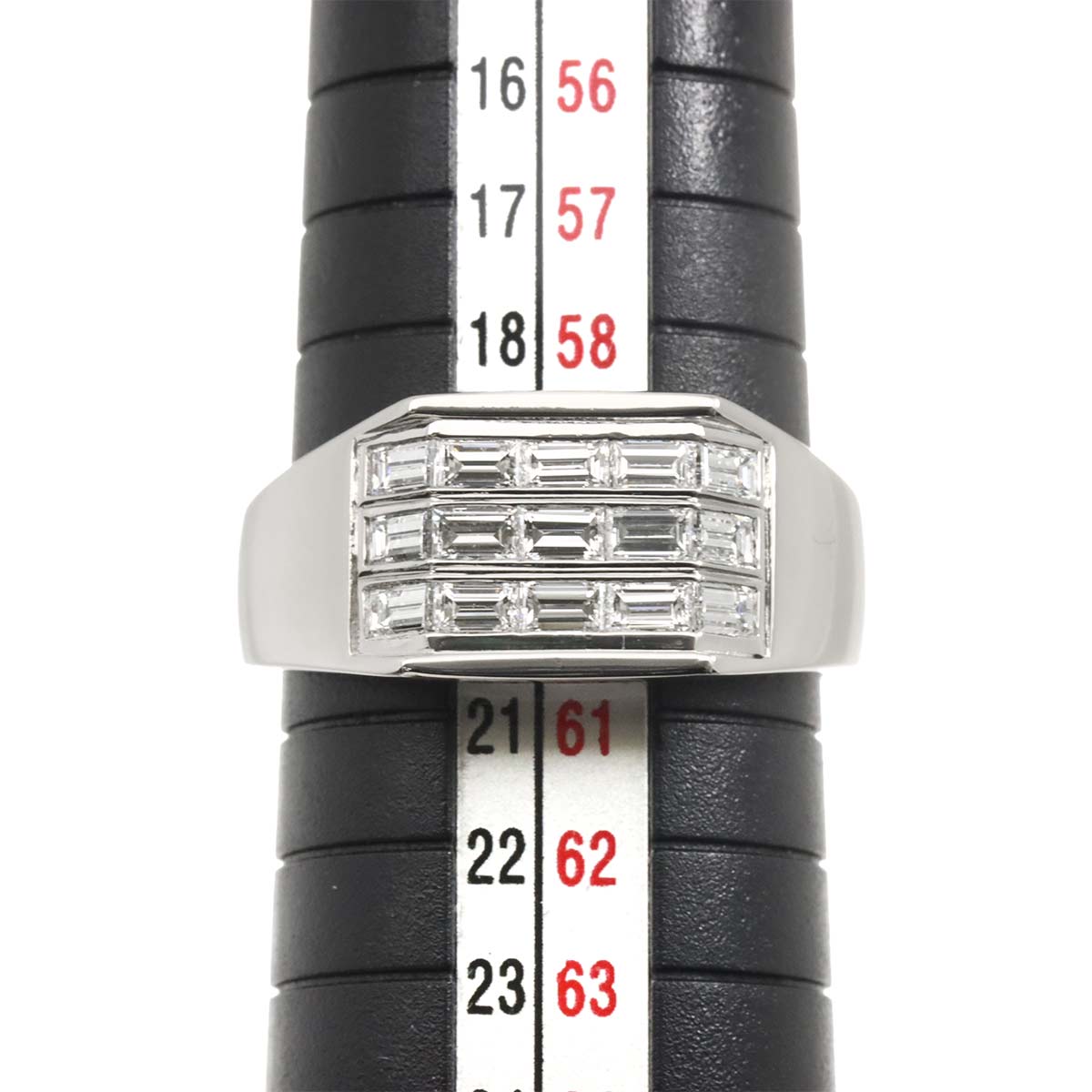 Diamond 1.00ct Ring Pt Platinum size8.75(US)