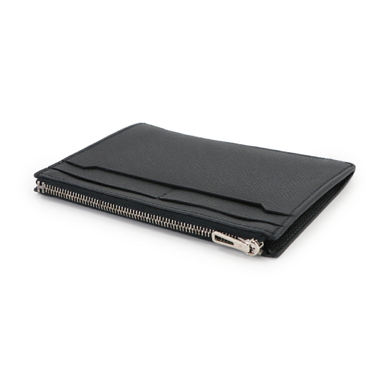 City Zip Coin Case Epsom Black