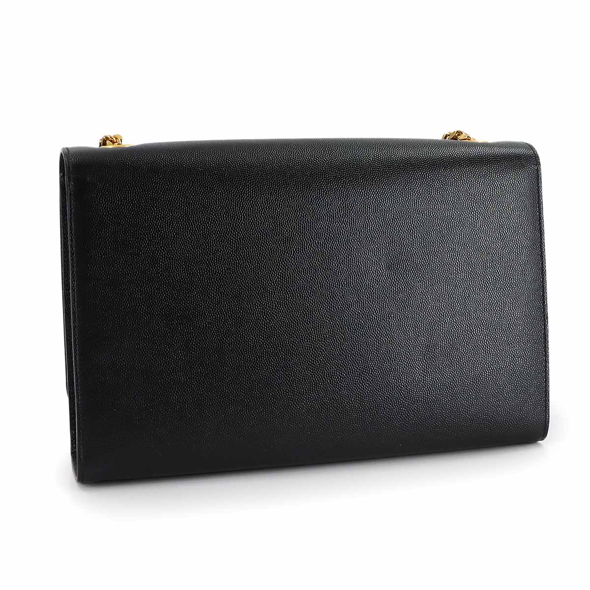 Kate Large Chain Shoulder Bag Leather Black 446752