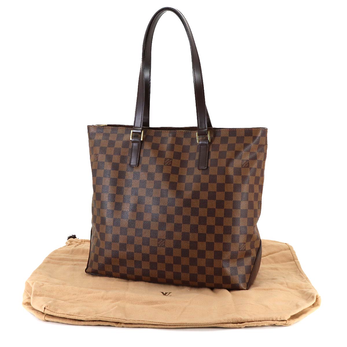 Damier Cavas mezzo SPO Tote Bag Ebene N51152 Purse