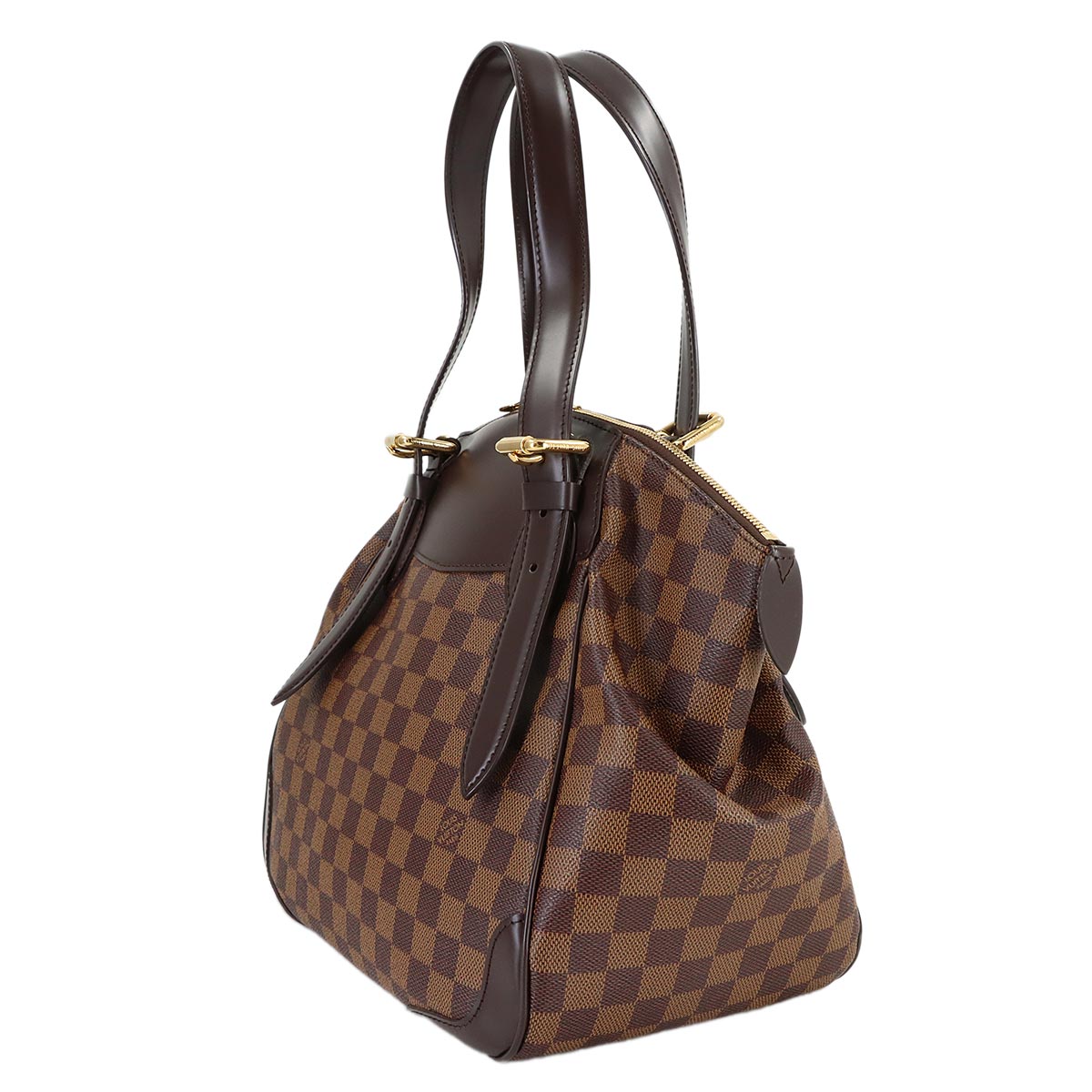 Damier Verona MM Tote Bag Ebene N41118 Purse
