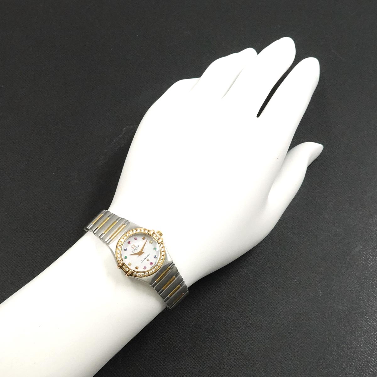 Constellation Mini Iris 1360.79 PG Diamond White Shell Dial