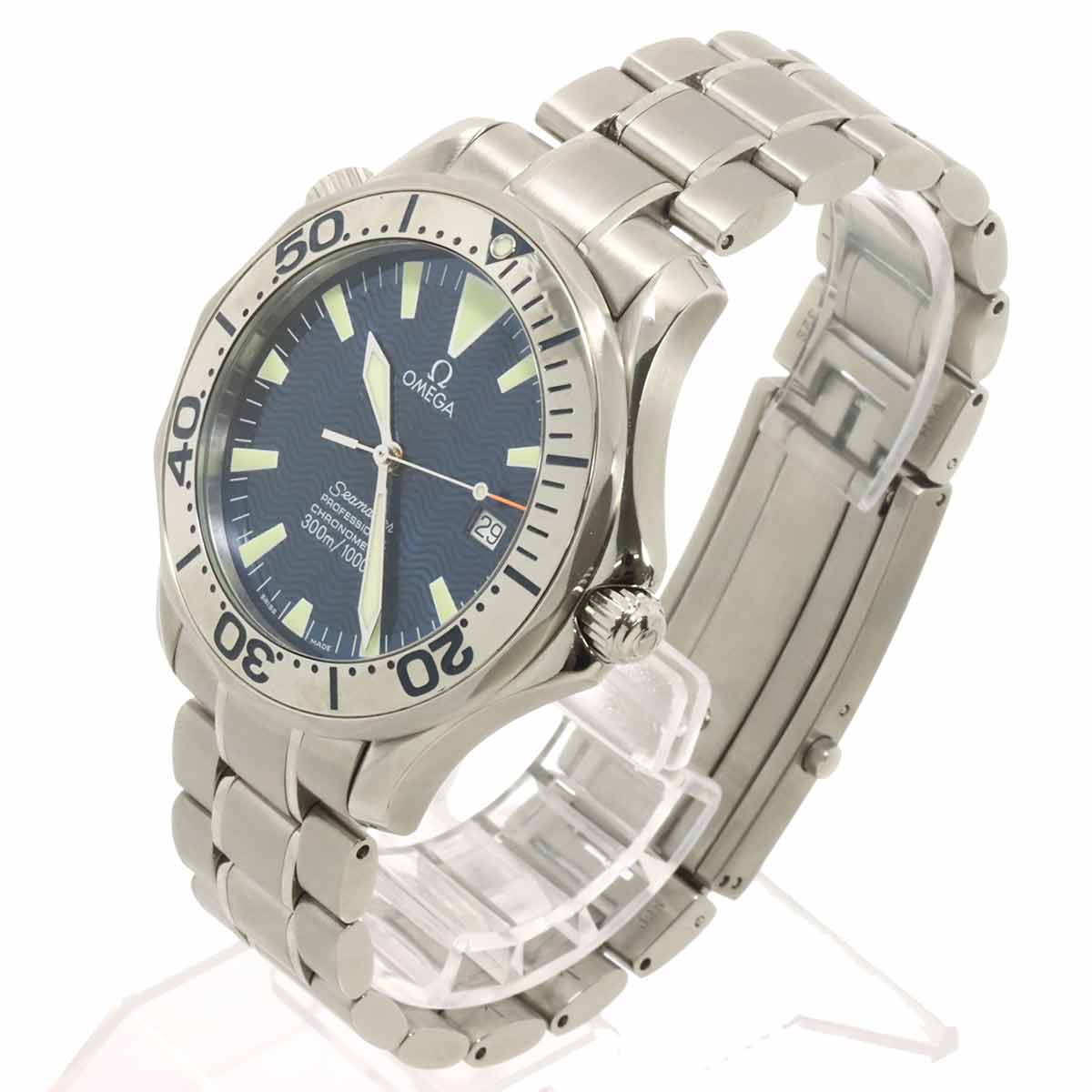 Seamaster Professional 300 2255 80 Mens Watch Date Blue Dial