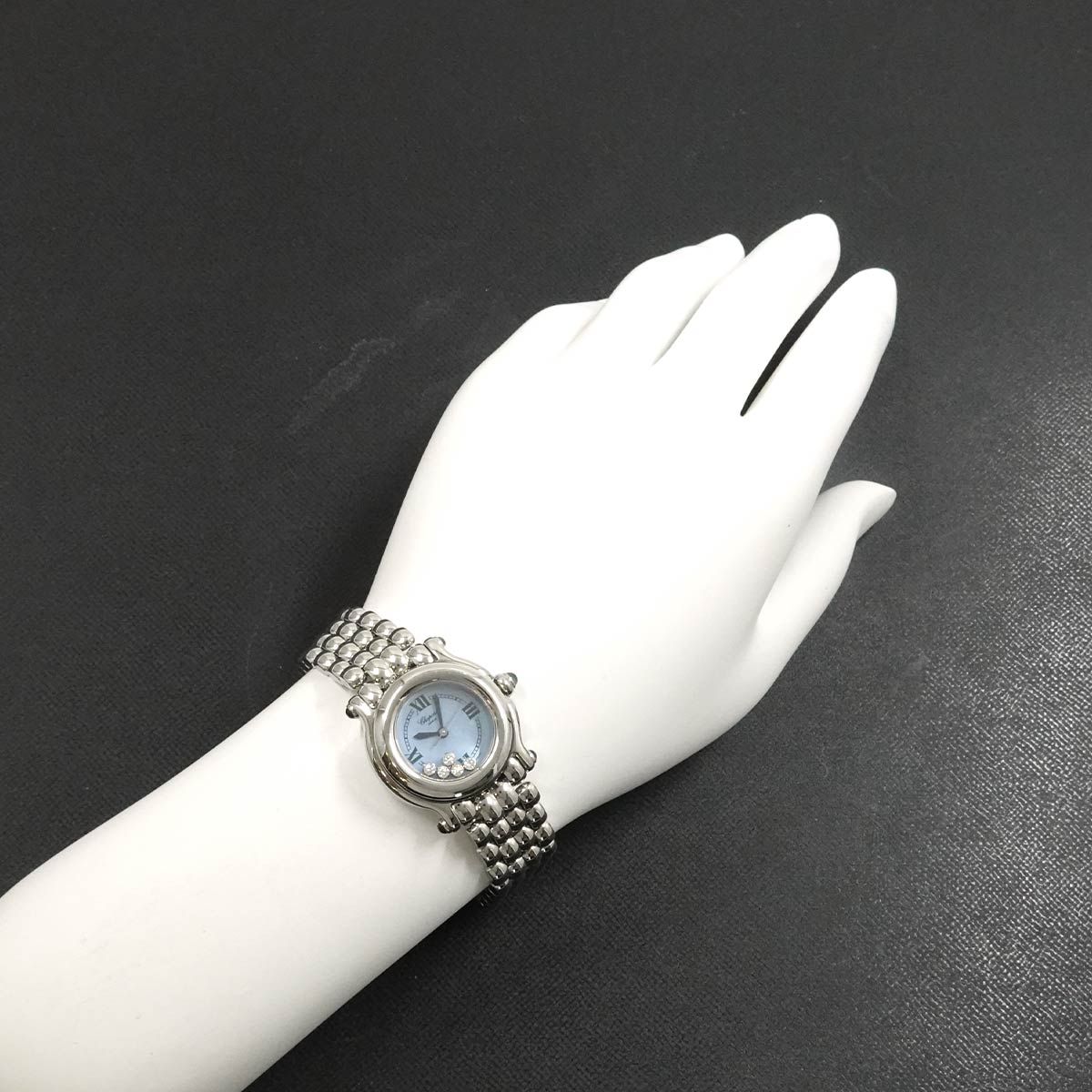 Happy Sport 27/8250 23 5P Diamond Blue Shell Dial Ladies