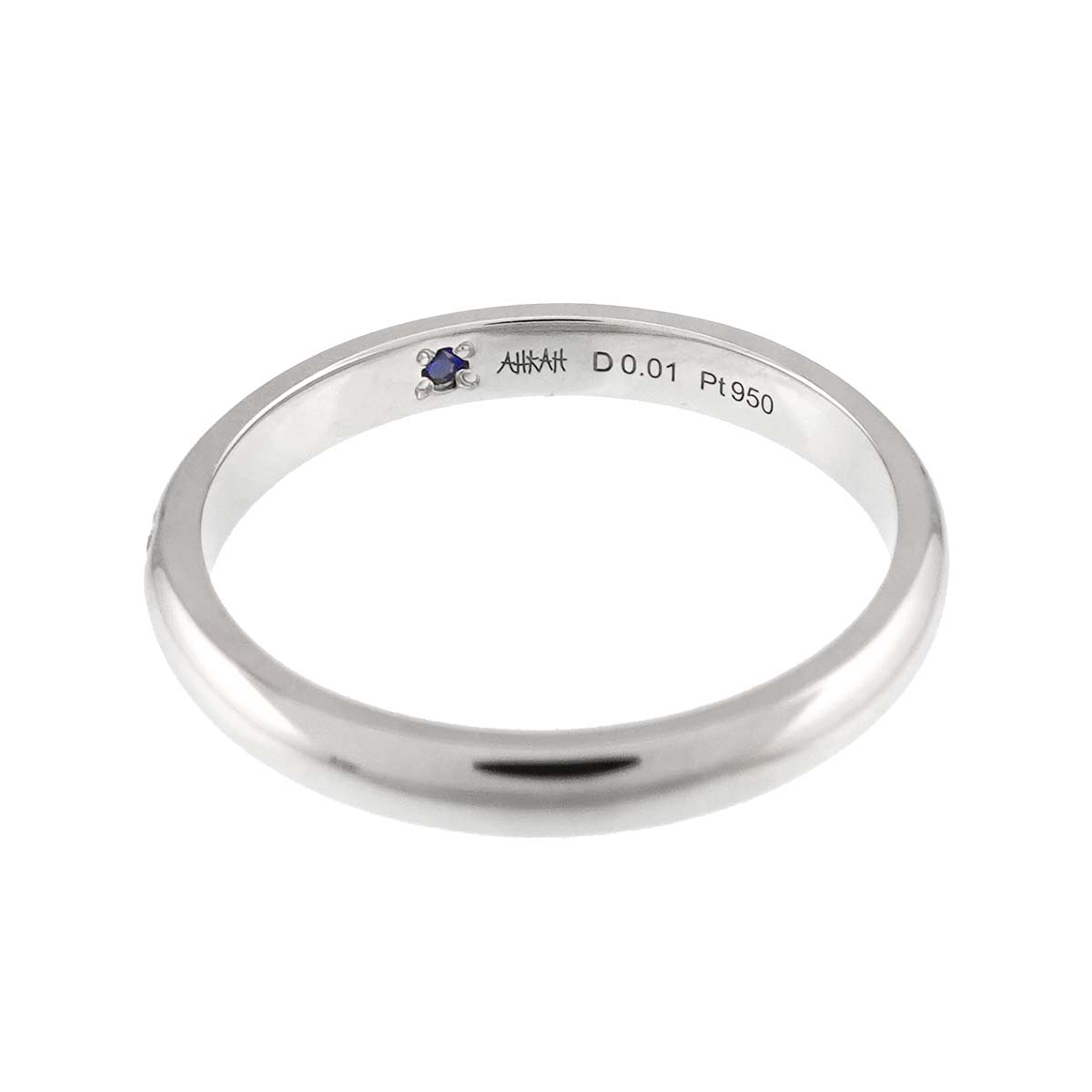 Diamond 0.01ct Ring Pt Platinum Size5.5-5.75(US)