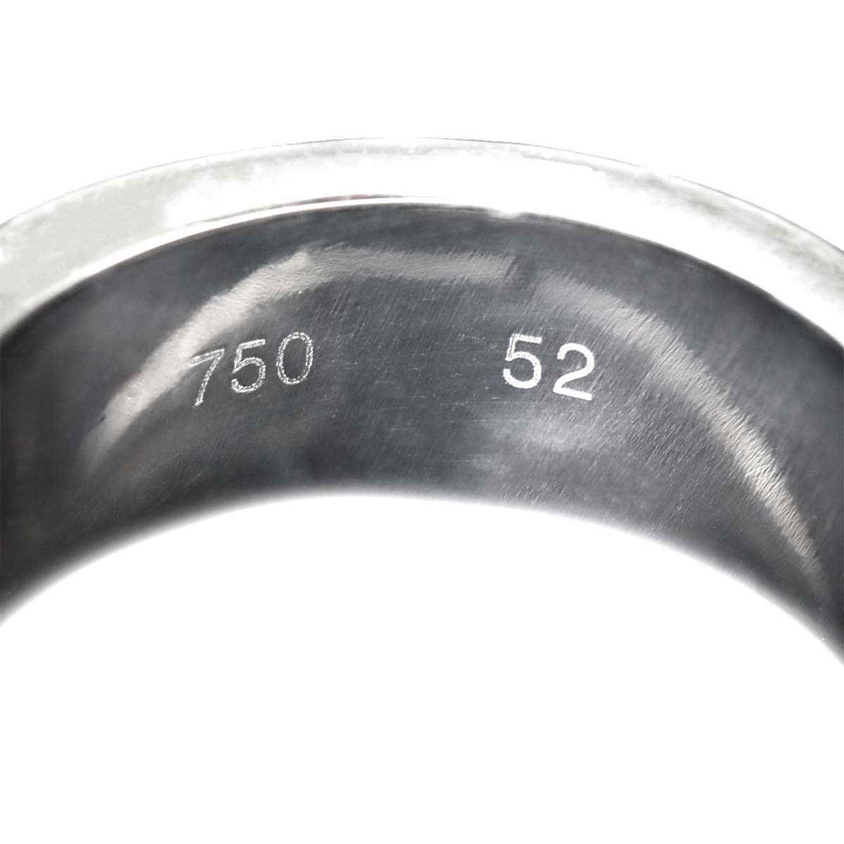 Liens Diamond Ring 18K White Gold 750 size52 5.5-5.75(US)