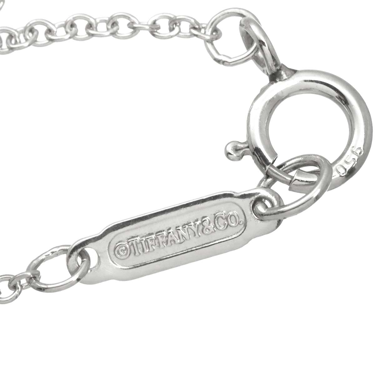 Large Cross Diamond Necklace Platinum