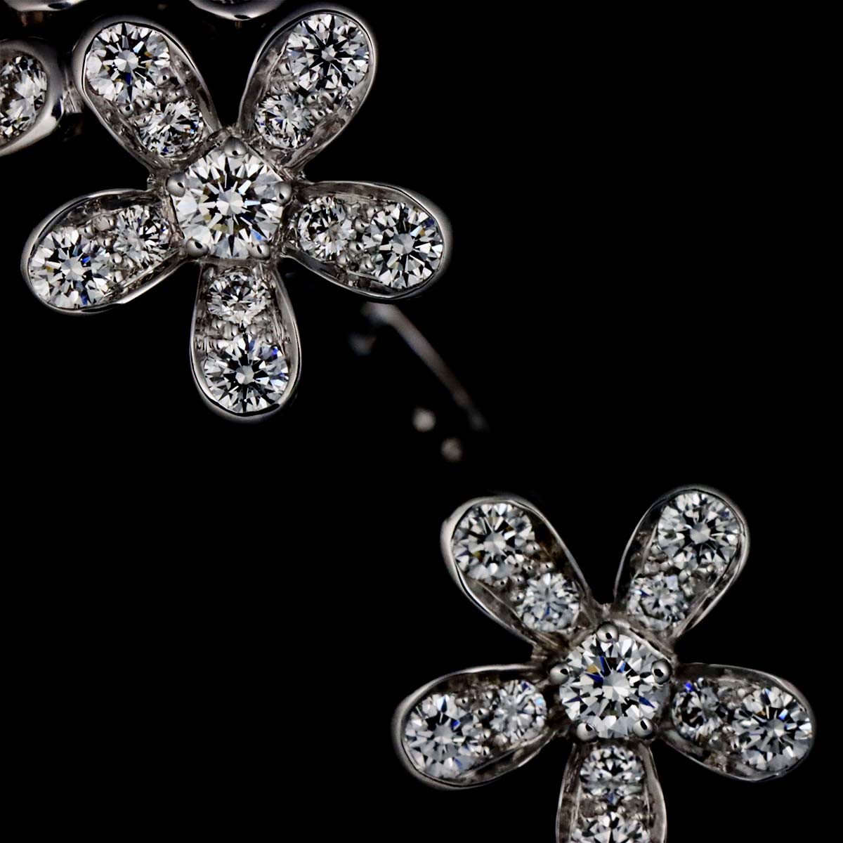 Socrates Diamond Ring 18K WG 750 size49 4.75-5(US)