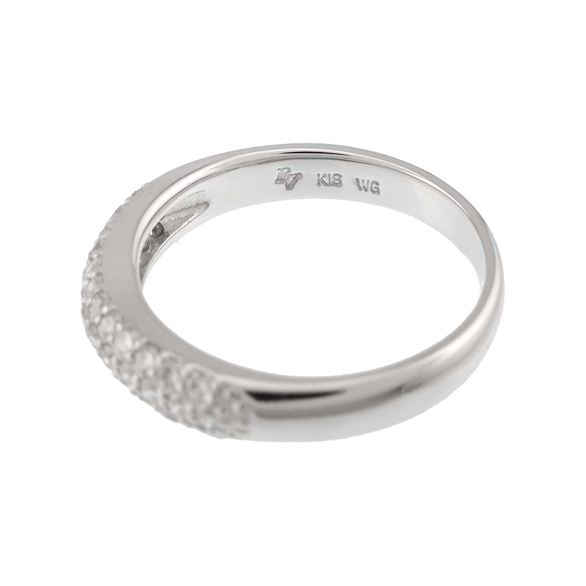 PICCOLINI Diamond 0.40ct Ring 18K WG 750 Size5.5-5.75(US)