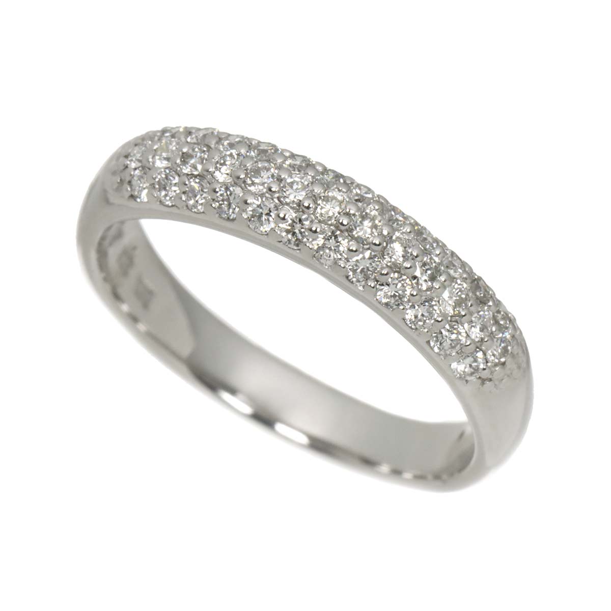 PICCOLINI Diamond 0.40ct Ring 18K WG 750 Size5.5-5.75(US)