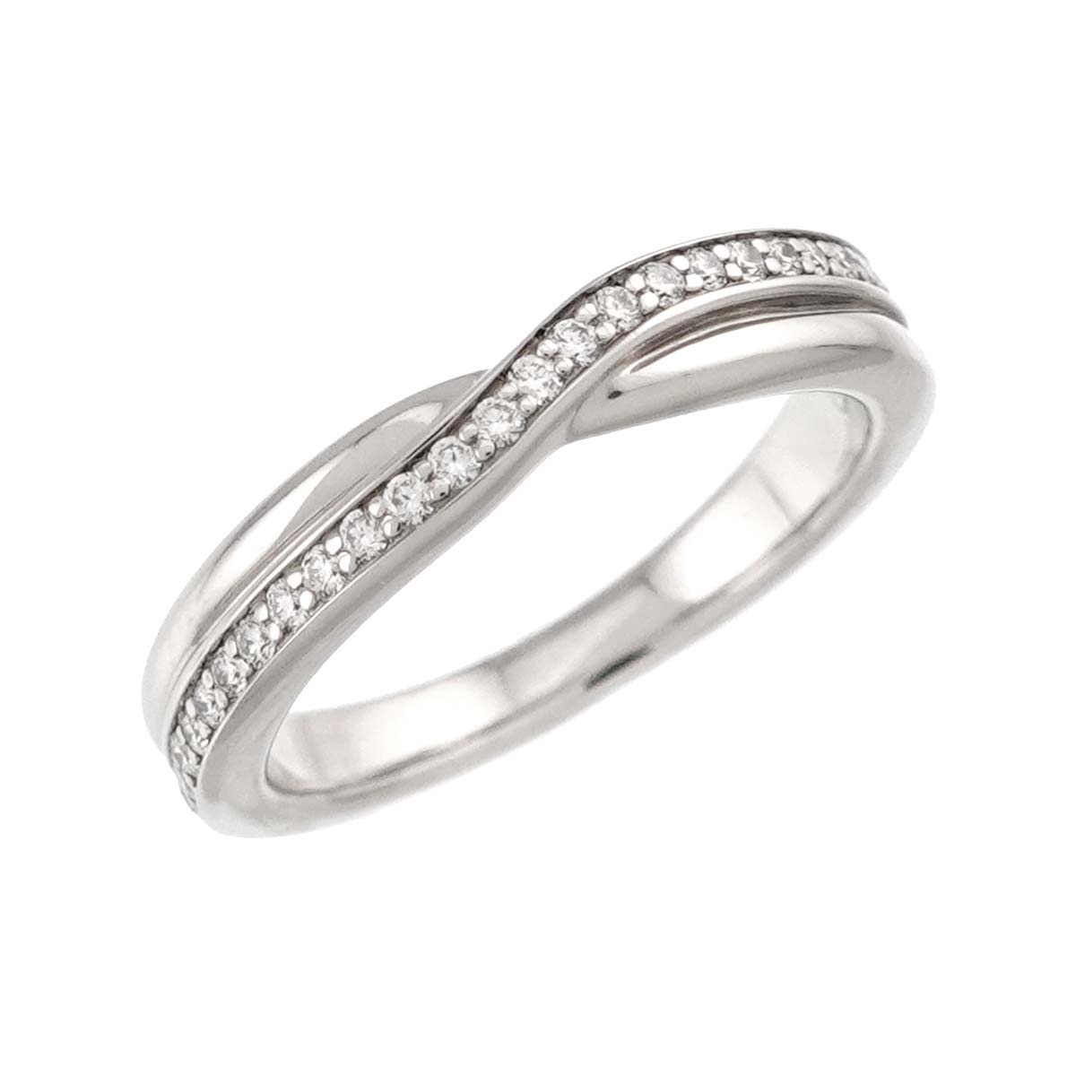 Diamond Ring Pt Platinum size3-3.25(US)