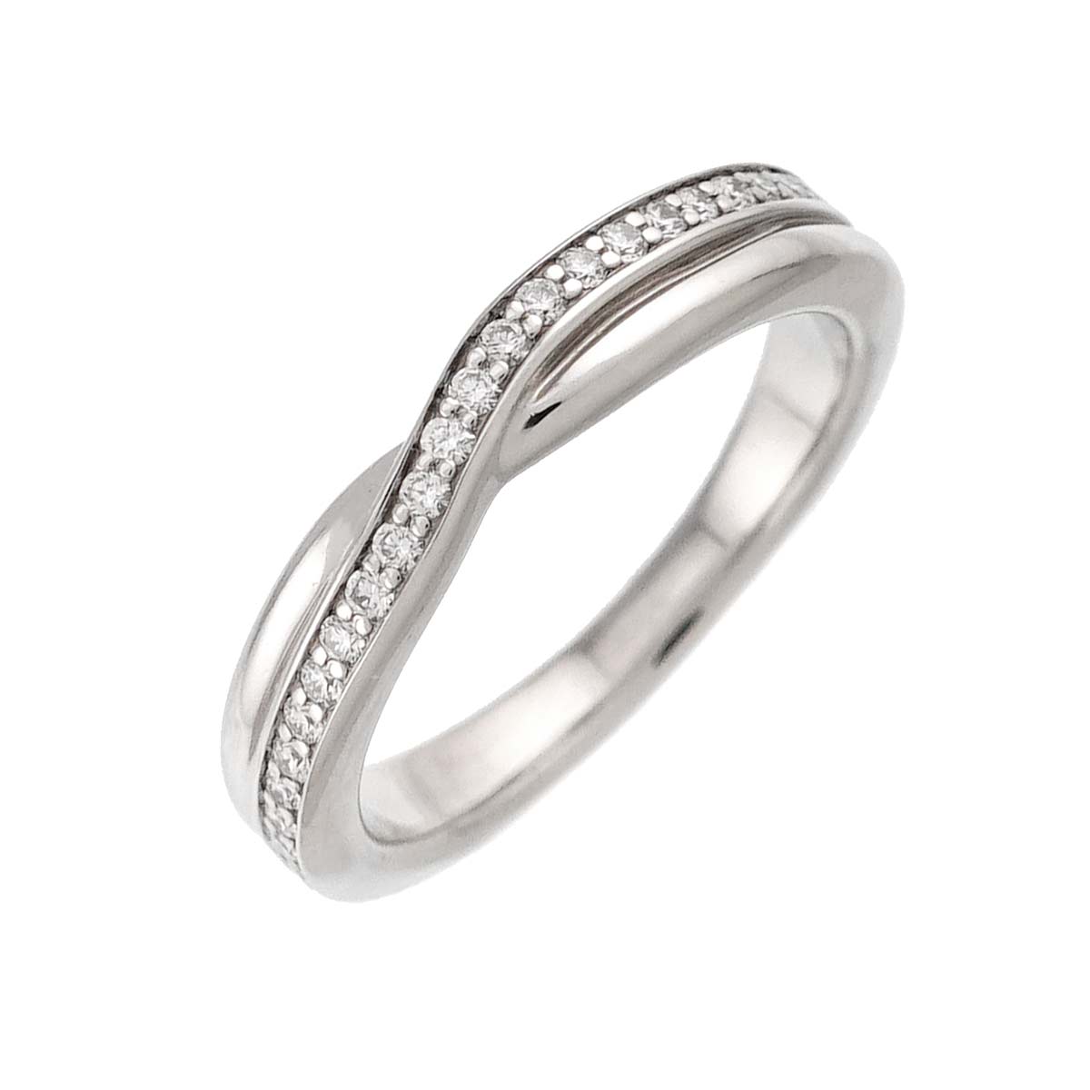 Diamond Ring Pt Platinum size3-3.25(US)
