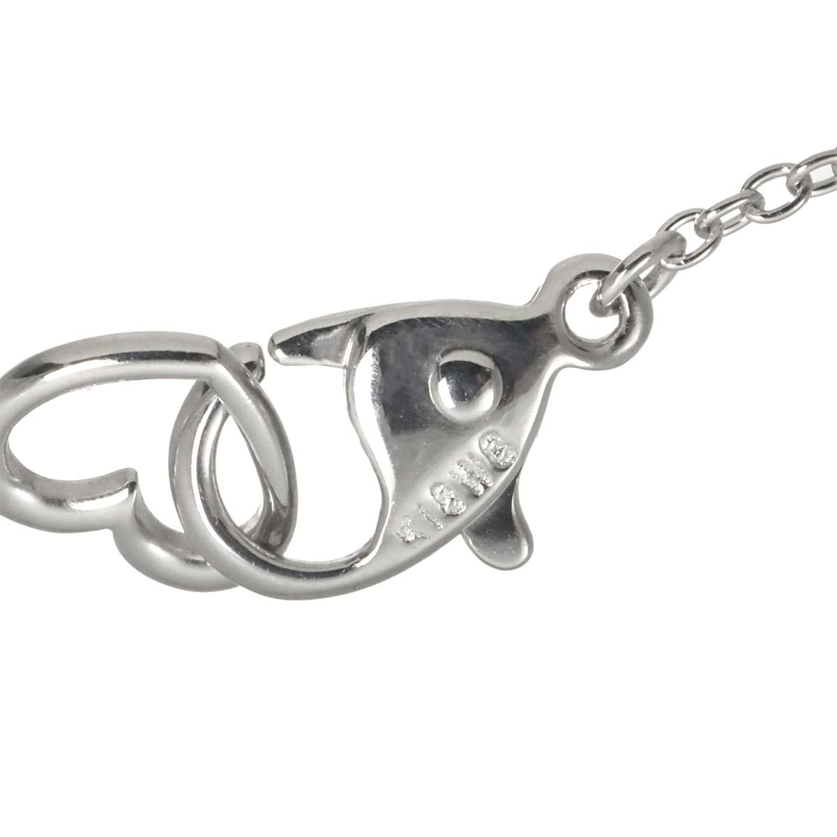 Cross Motif Diamond 0.30ct Necklace 18K White Gold 750