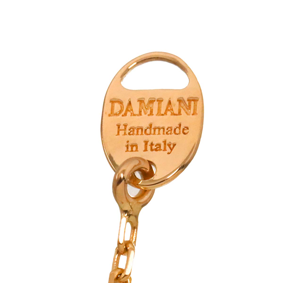 METROPOLITAN DREAM Cross Diamond Necklace 18K PG 750