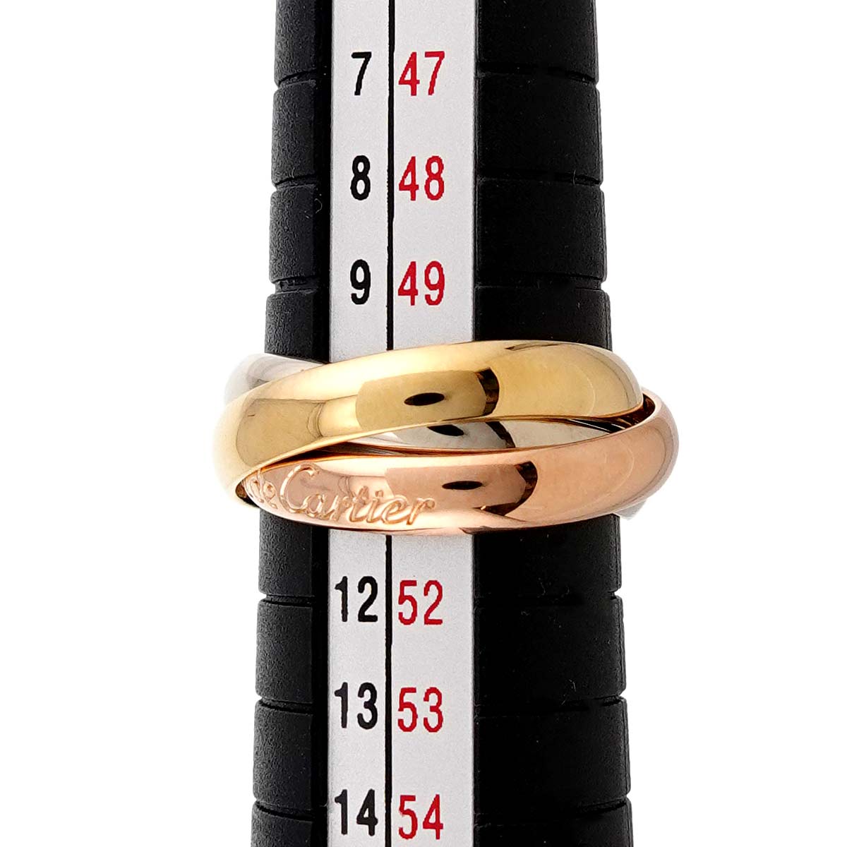 Trinity MM Ring 18K YG WG PG 750 Size51 5.5-5.75(US)